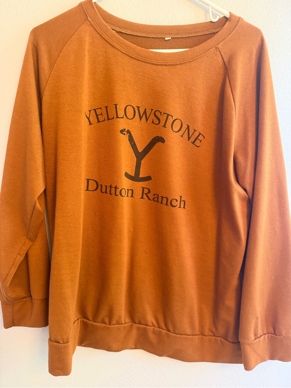 Dutton Ranch Mustard Crewneck Sweatshirt - Picture 2 of 2